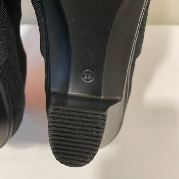 NEW, BERNIE MEV "Chesca Serenity" Pump Stretch Textile with Bow, Black - 8.5 - Picture 9 of 13